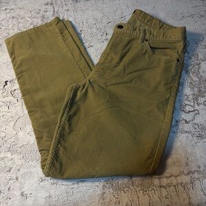 Land’s End Men’s Traditional Fit Corduroy Pants, Tan, Size 34